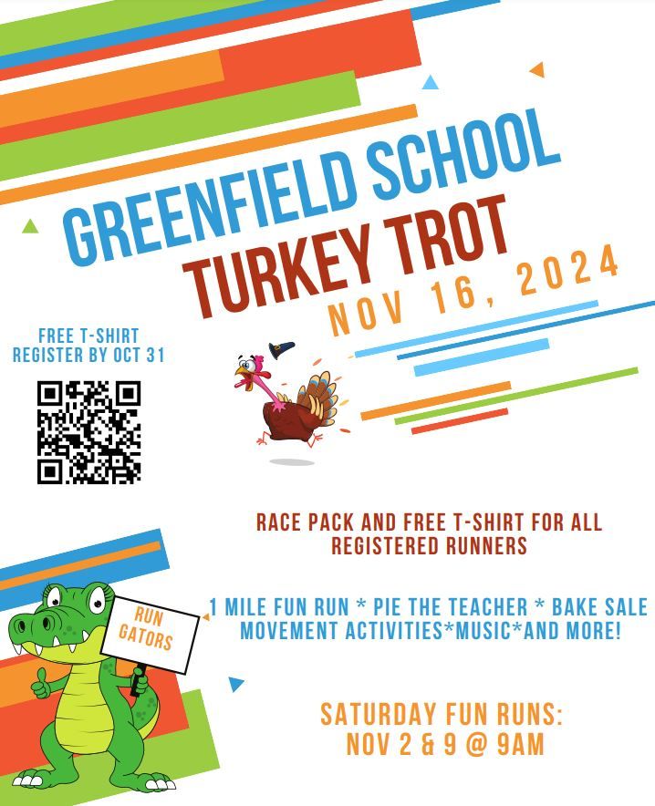 4th Annual Greenfield School Turkey Trot