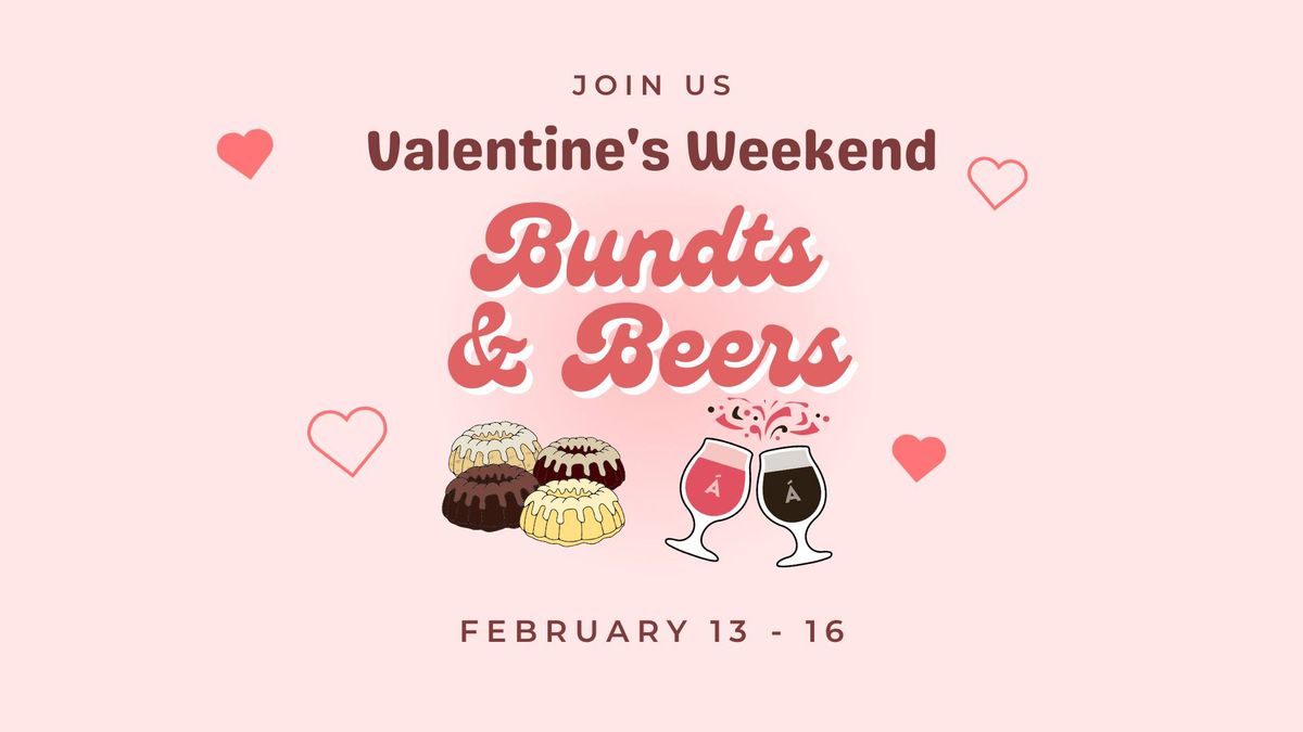 Bundts & Beers - Valentines Weekend Pairing