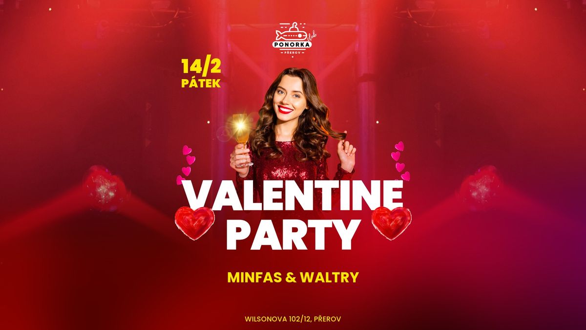 VALENTINE Party na Ponorce \u2764\ufe0f 14\/2 \u2764\ufe0f