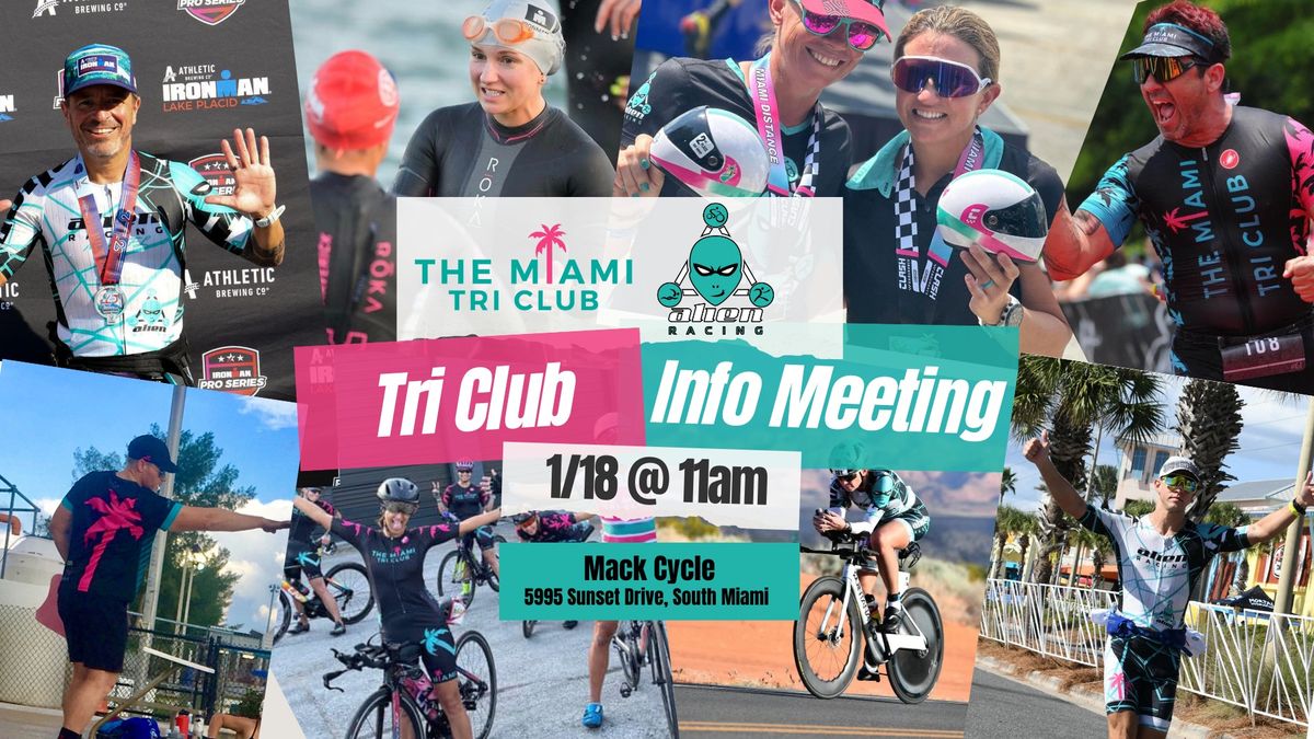 The Miami Tri Club \/ Alien Racing Info Meeting