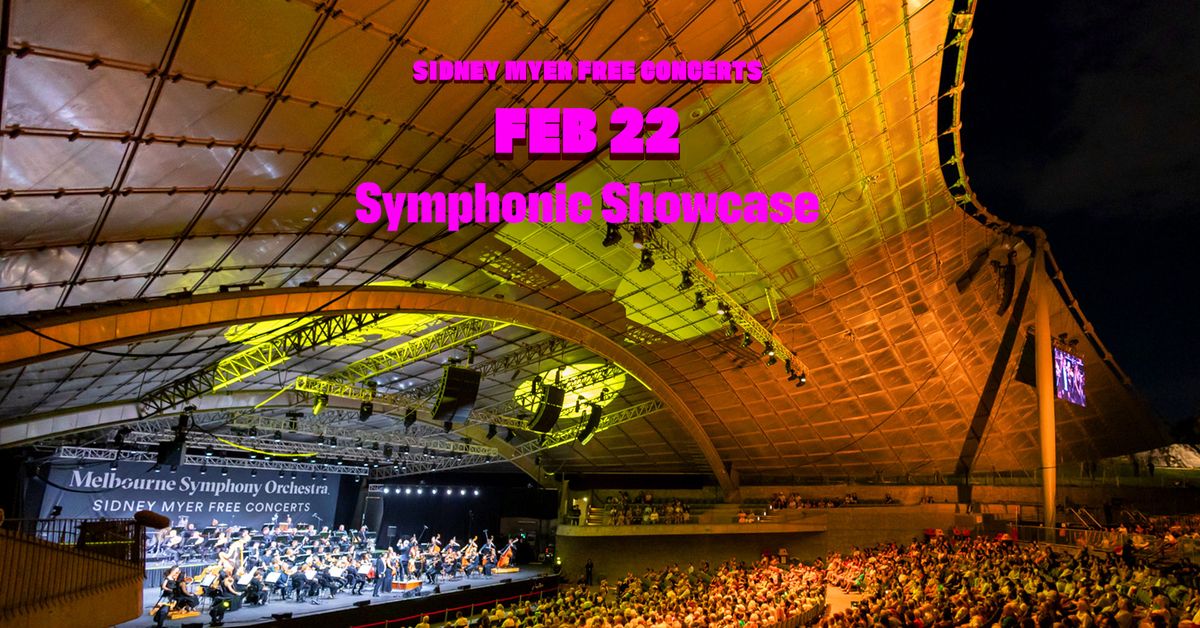 2025 Sidney Myer Free Concerts - Symphonic Showcase