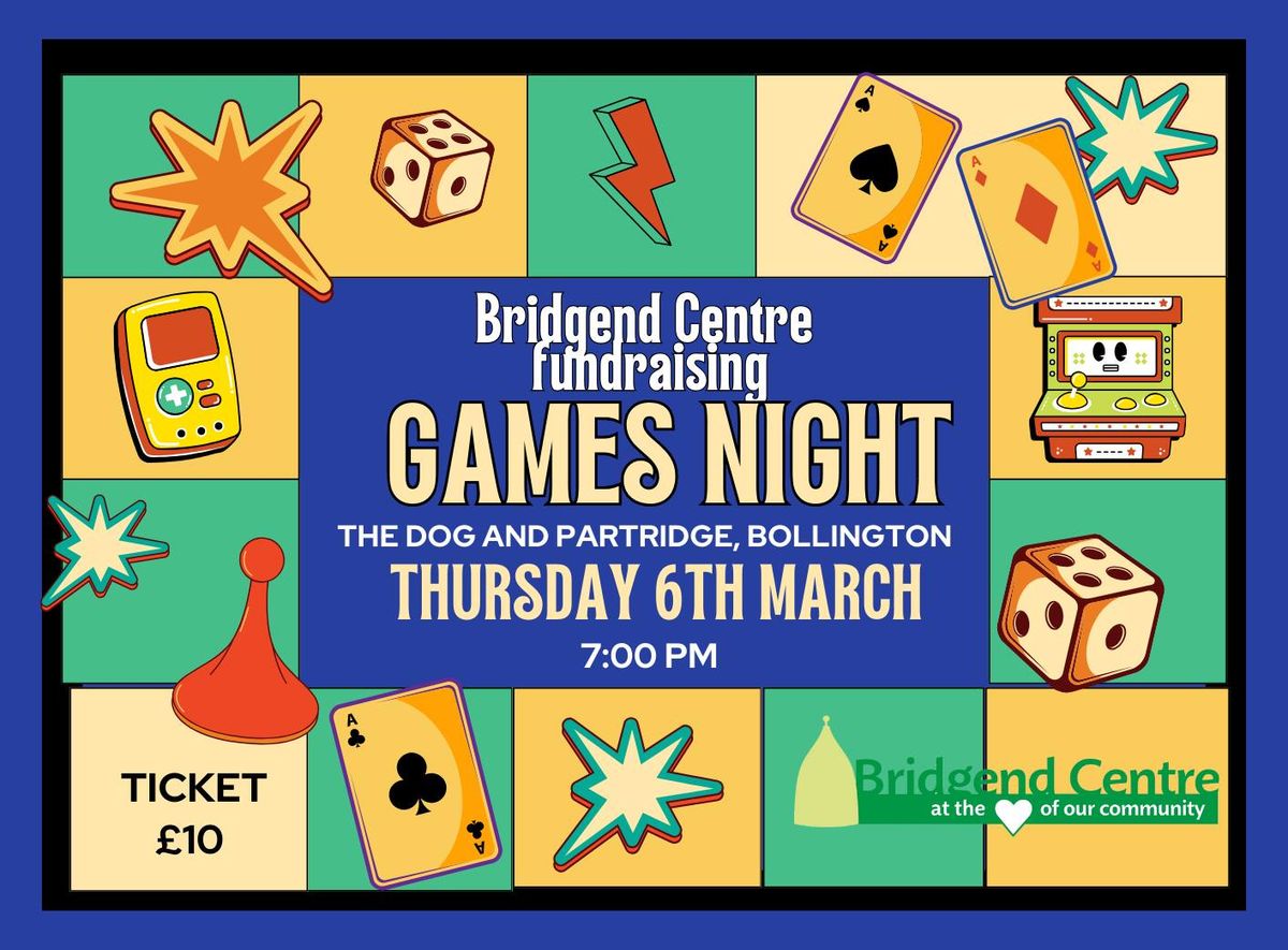 Fundraising Games Night