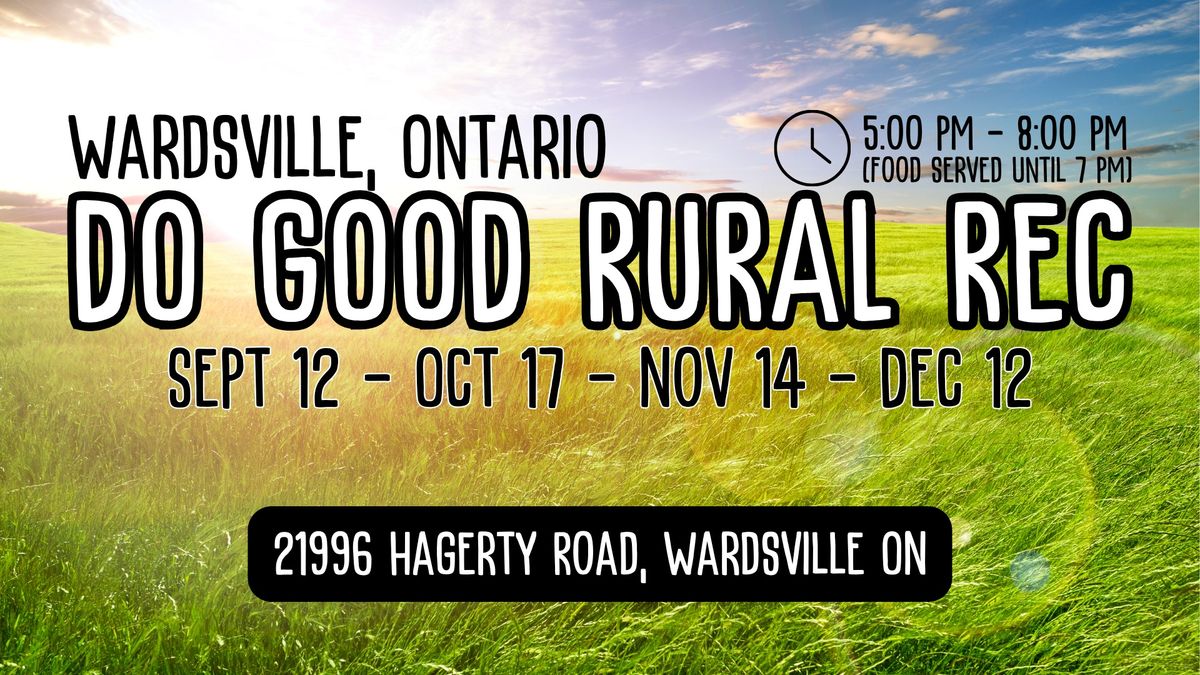 Wardsville Do Good Rural Rec: December 12, 2024