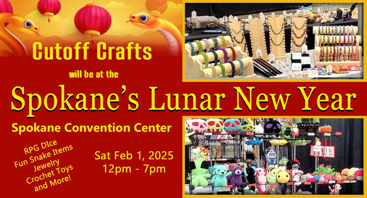 Spokane's Lunar New Year Festival - Cutoff Crafts Booth