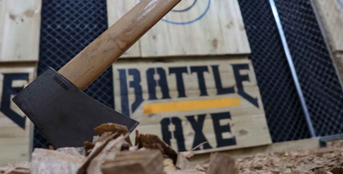 Axe Throwing With Recovery Camp