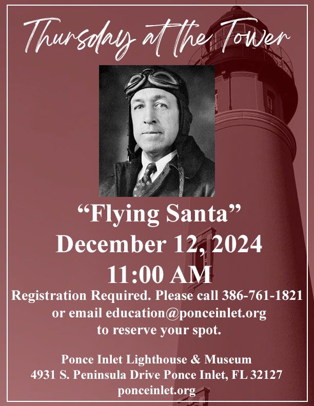 Thursday at the Tower: Flying Santa