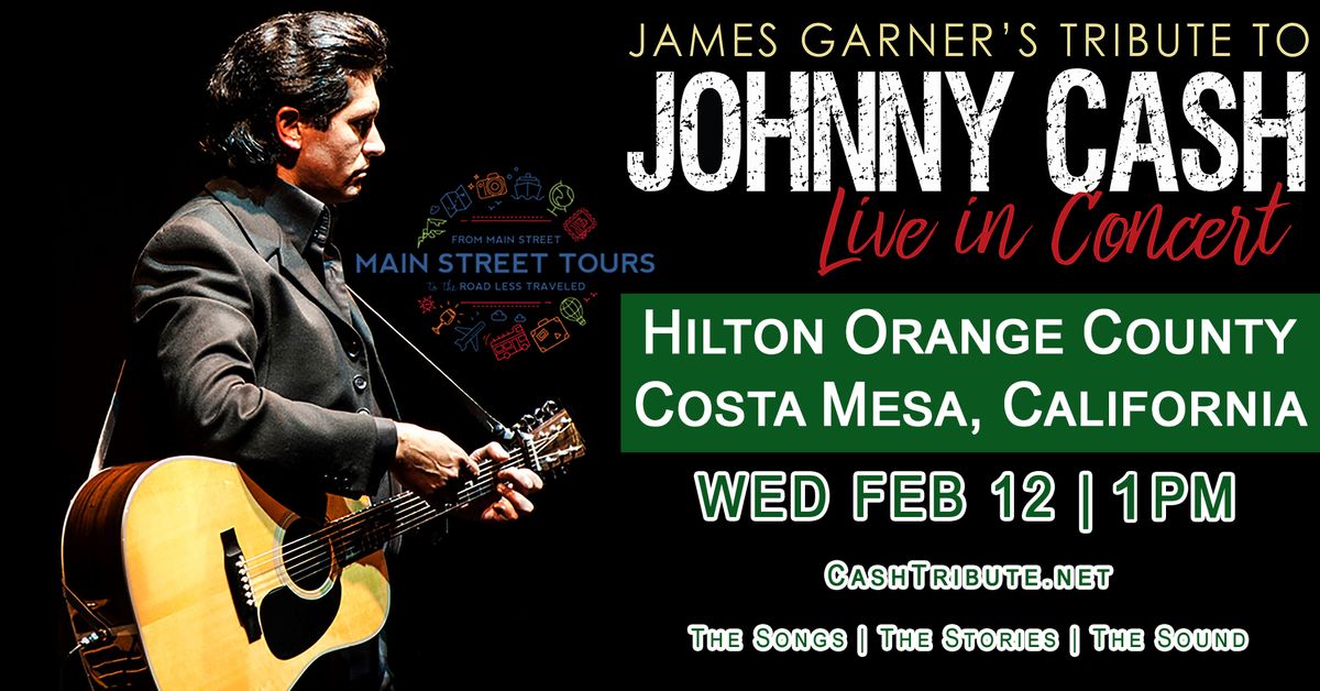 James Garner's Tribute to Johnny Cash | Costa Mesa, CA