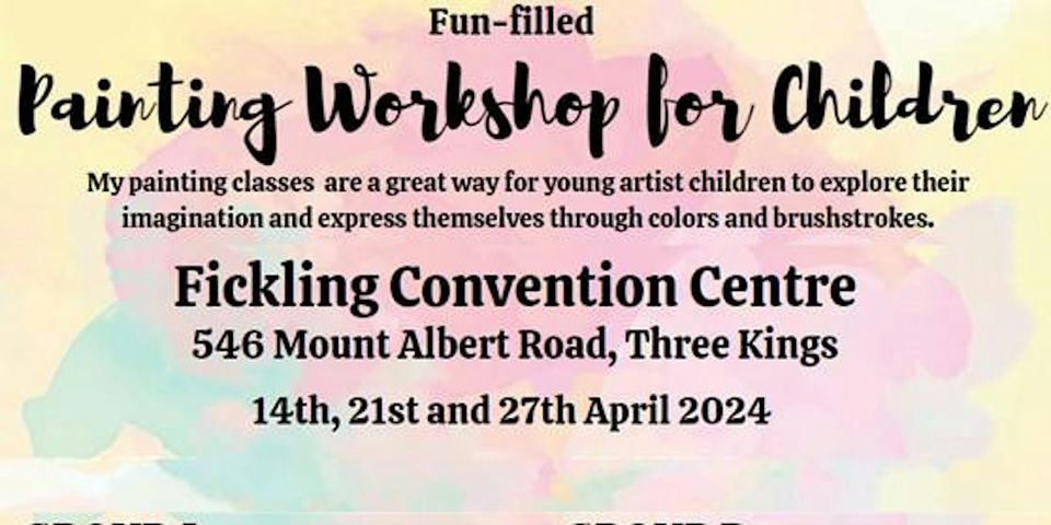 Creative Painting Workshop for Children & Adults in April
