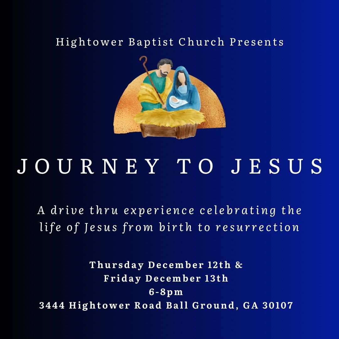 Journey to Jesus December 12th and 13th (Two Night Event) 