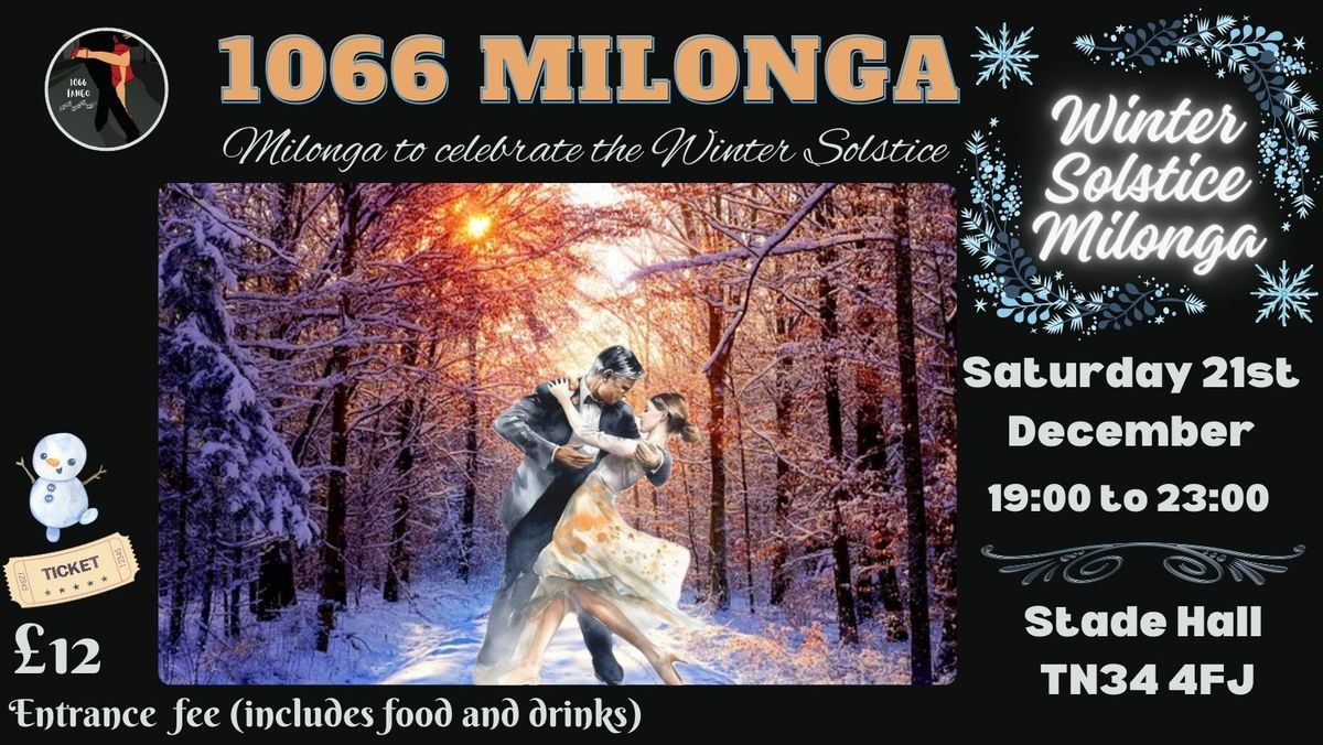 Winter Solstice Milonga