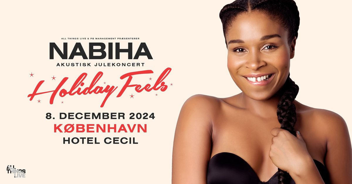 Nabiha \u2013 Holiday Feels | Hotel Cecil, K\u00f8benhavn