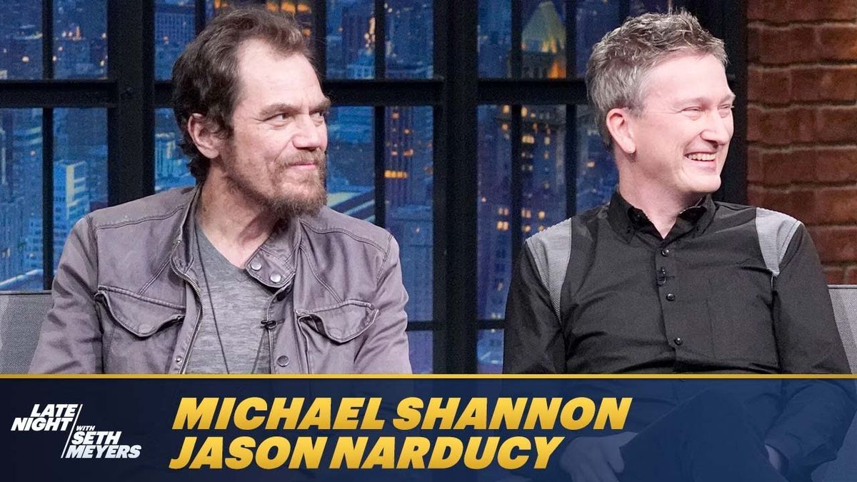 Michael Shannon and Jason Narducy at Brooklyn Steel