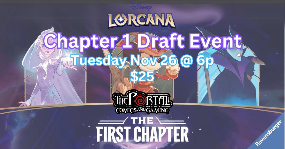 Disney's Lorcana TCG: Chapter 1 Draft Event