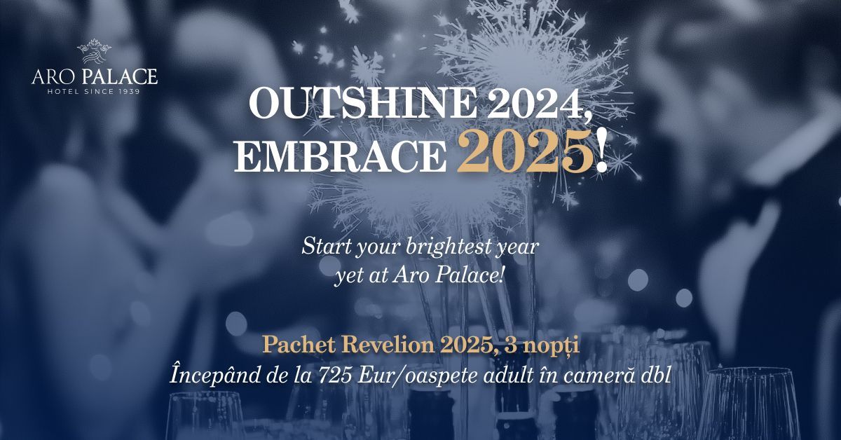 REVELION 2025! ALL THE GLITTER AT ARO PALACE 