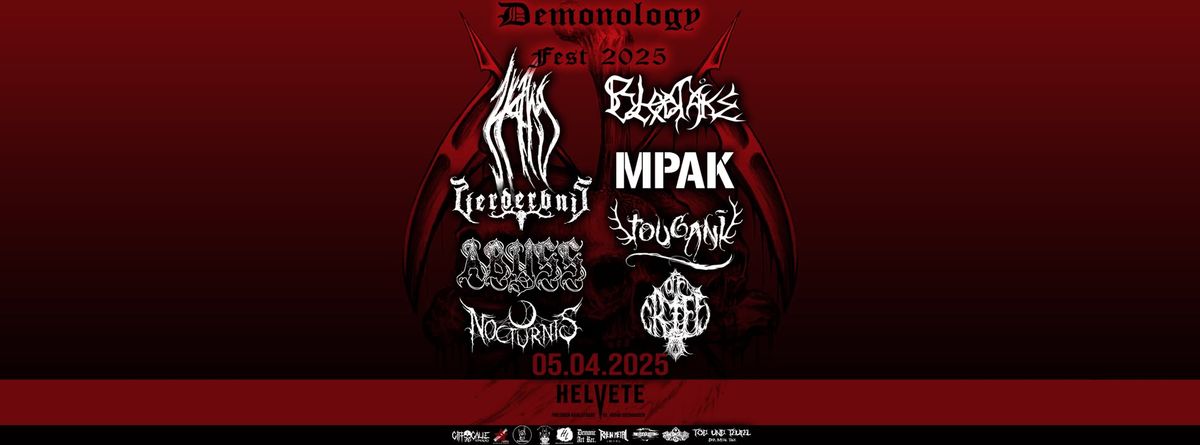 Demonology Fest 2025 in Helvete SAMSTAG