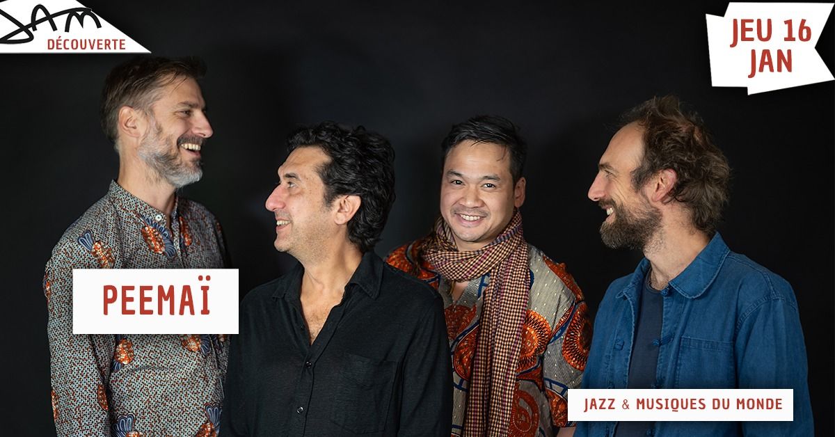 PEEMA\u00cf (Jazz & musiques du monde) au JAM - Montpellier