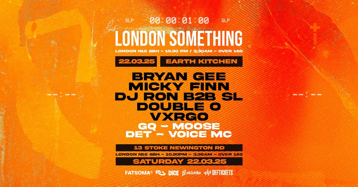 London Something: Jungle DnB night in the Heart of Hackney