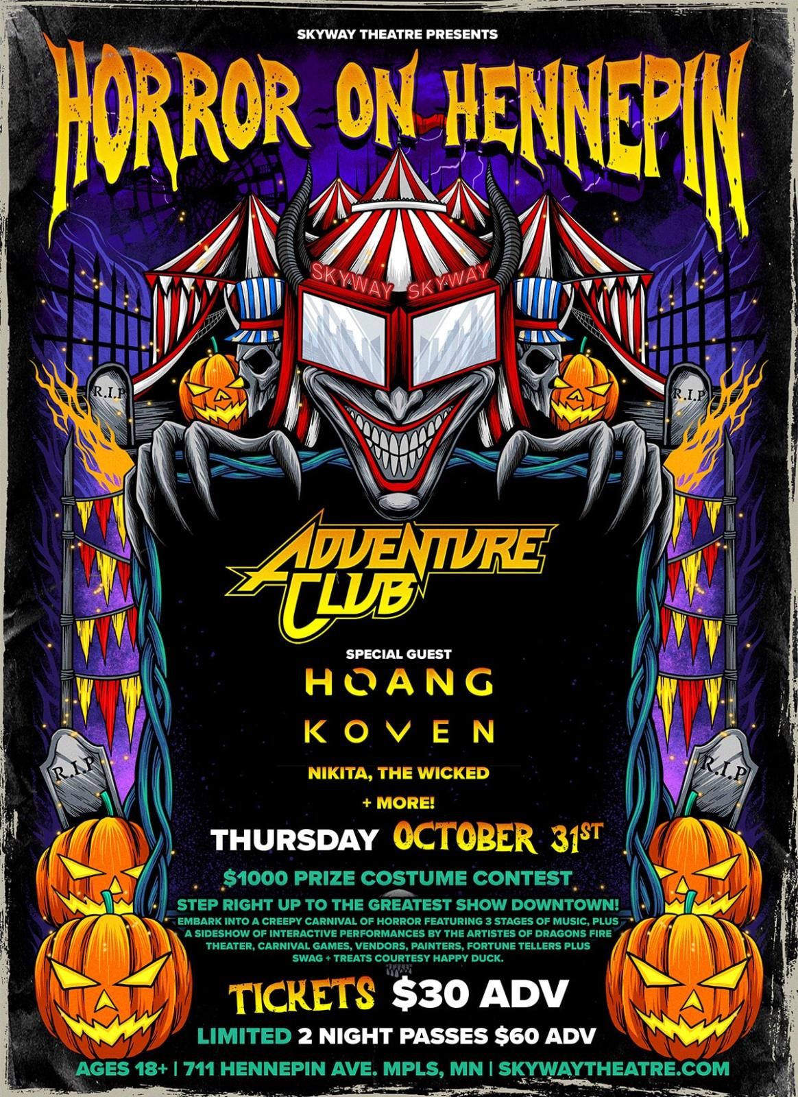 Adventure Club at Lincoln Theatre Raleigh