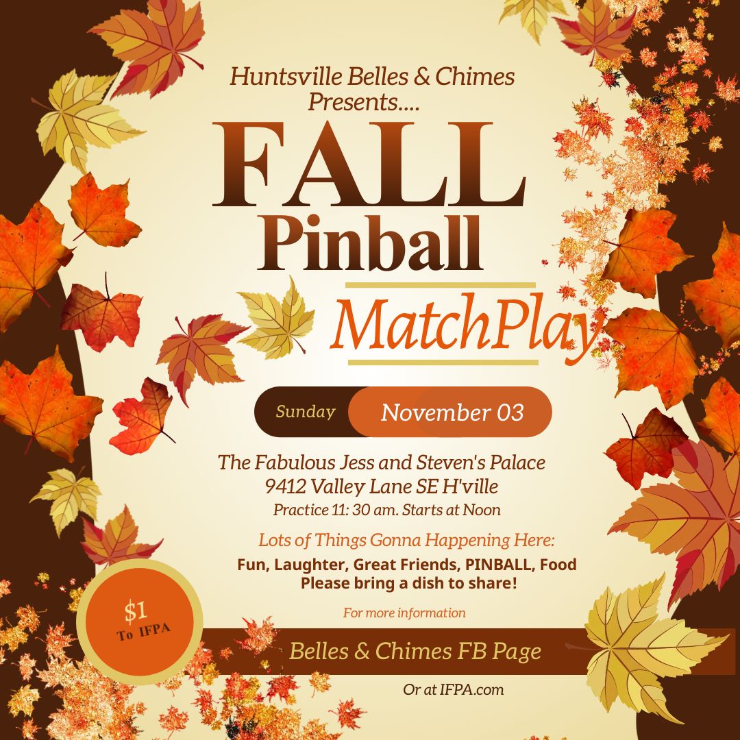 Belles and Chimes Fall Pinball