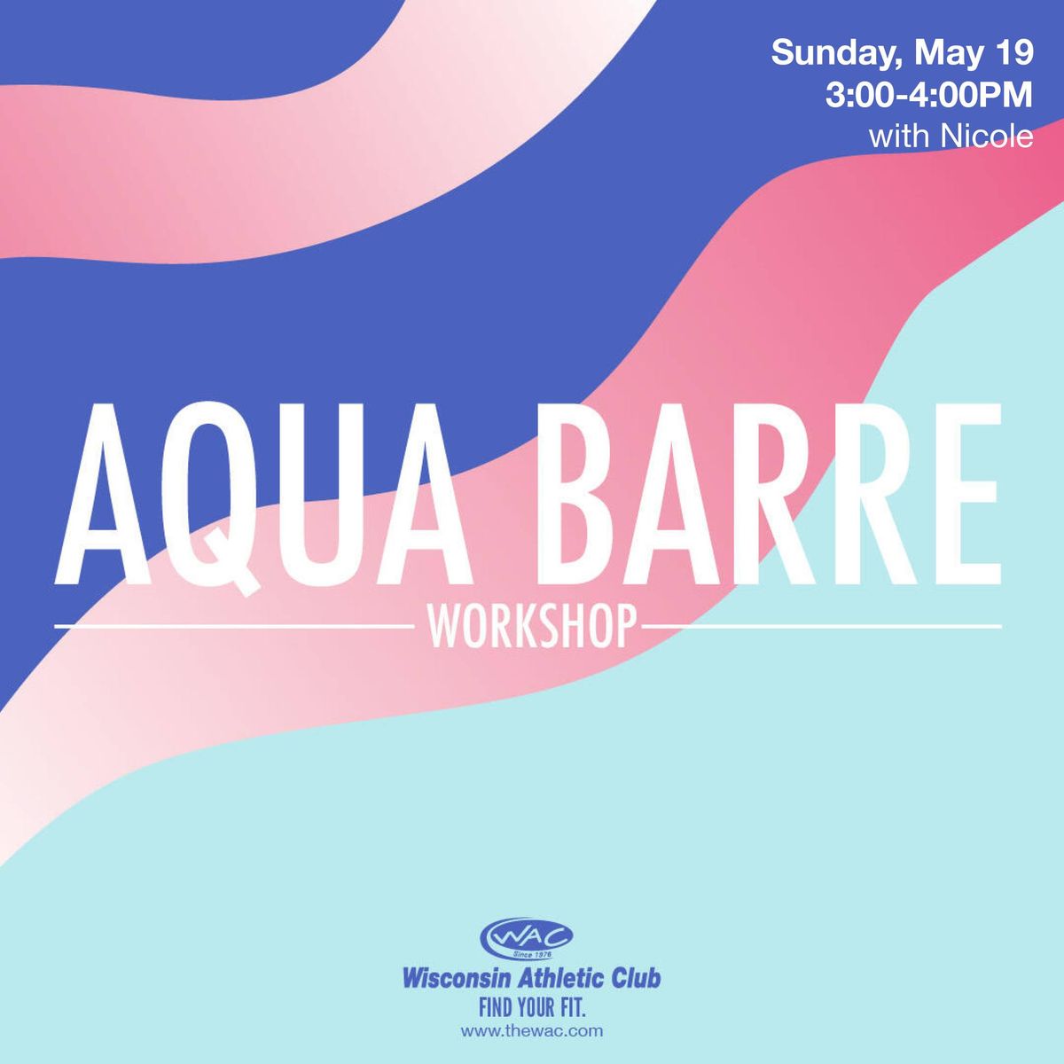 Aqua Barre Workshop