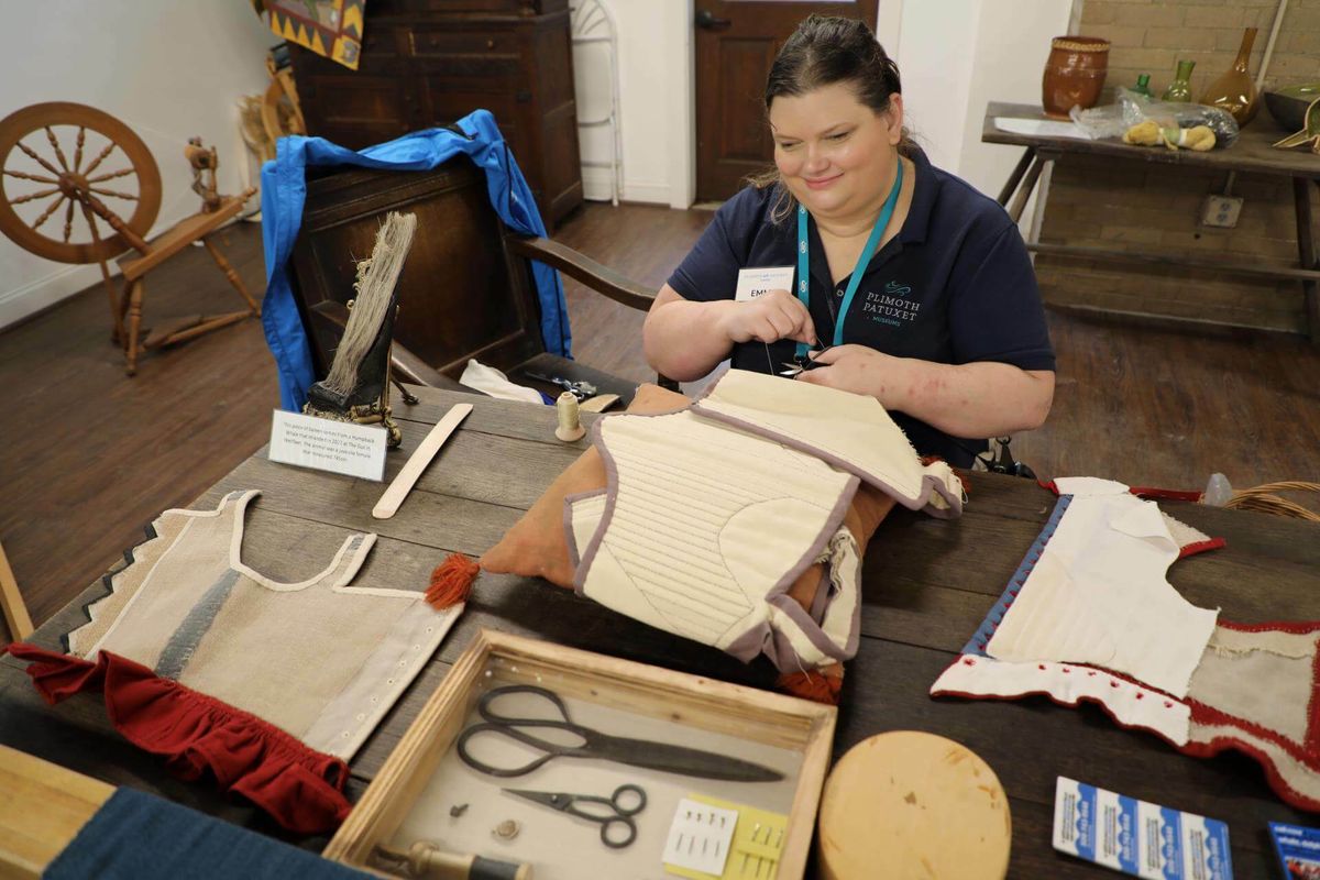 Plimoth Workshops: Sewing Sampler