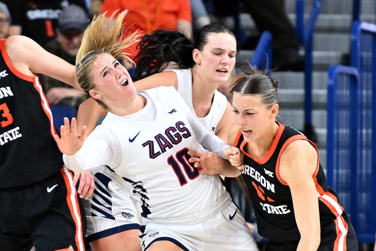 Oregon State Beavers at Gonzaga Bulldogs Womens Basketball at McCarthey Athletic Center