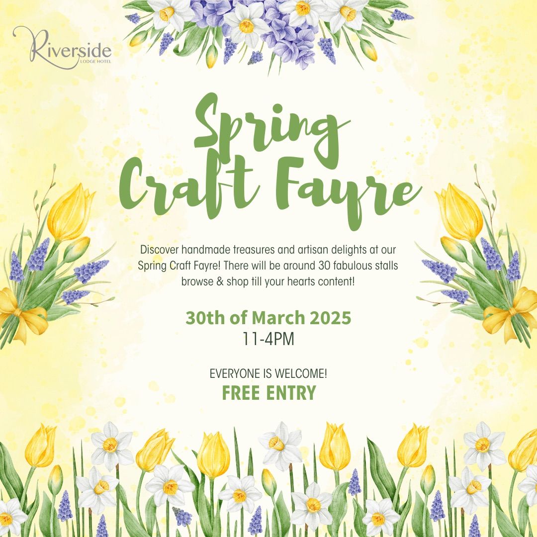 Spring Craft Fayre\ud83d\udc90\ud83d\udecd\ufe0f