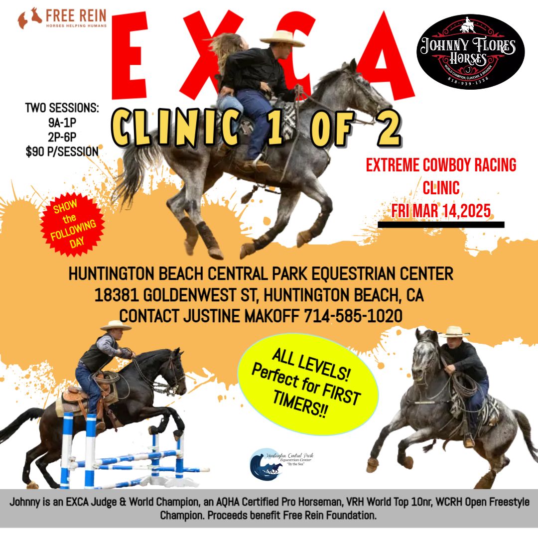 EXCA CLINIC w World Champion and Judge Johnny Flores