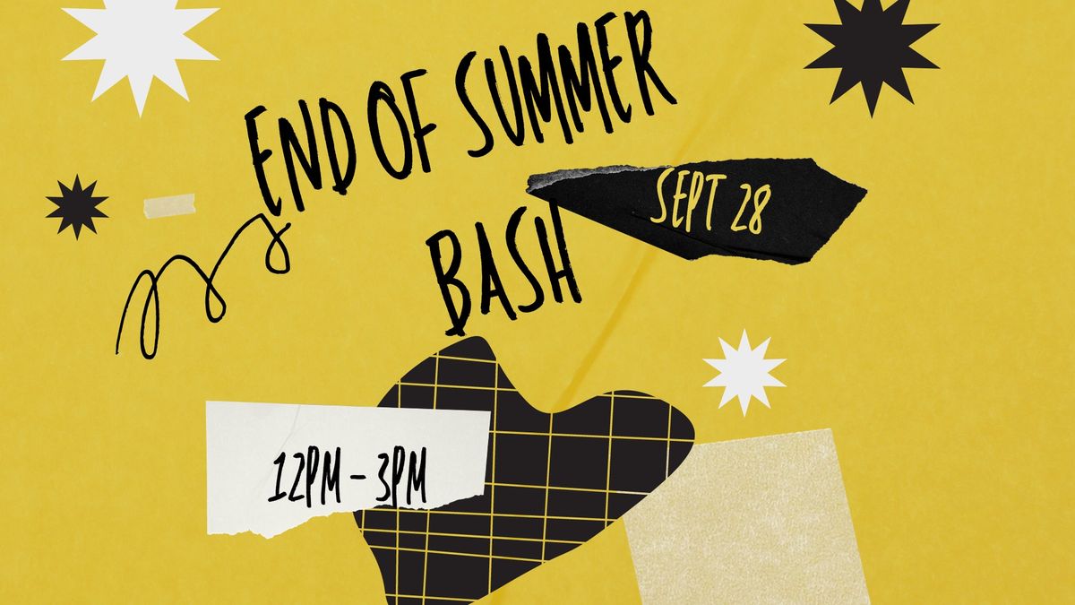 End Of Summer Bash 