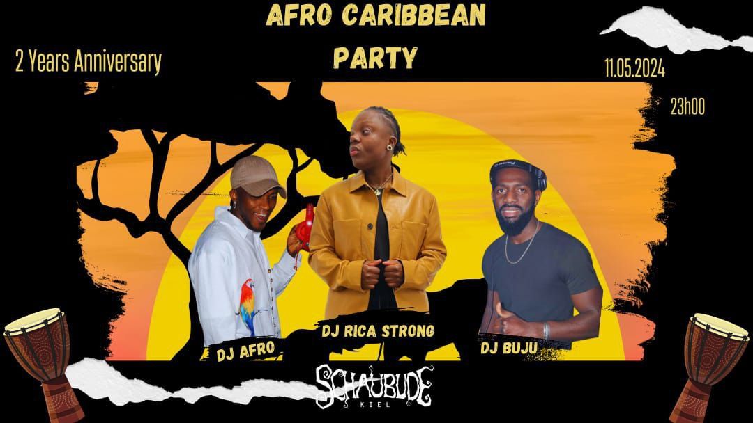 AFRO CARIBBEAN PARTY \/\/ with DJ Ricastrong - DJ Afro - Dj Buju \/\/ Afrobeat, Dancehall, Amapiano