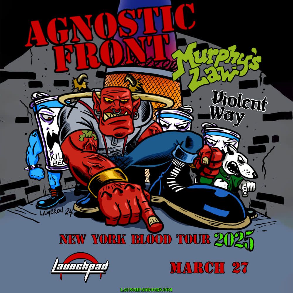 Agnostic Front at Launchpad