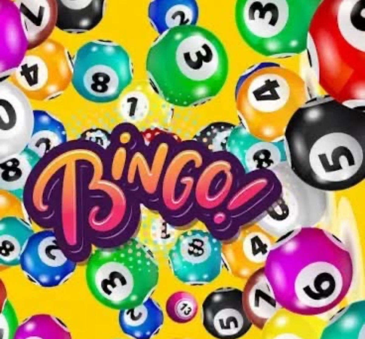 Jackpot bingo and savoury bake off night