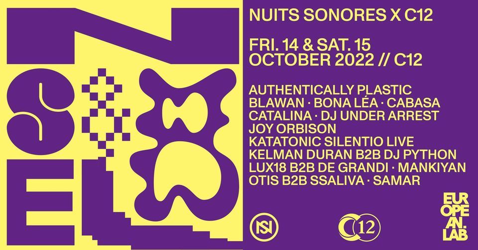 Nuits sonores Brussels x C12