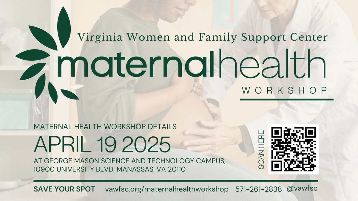 Maternal Health Workshop Hosted By Virginia Women and Family Support Center