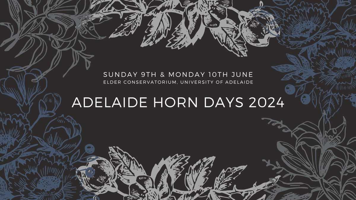 Adelaide Horn Days 2024