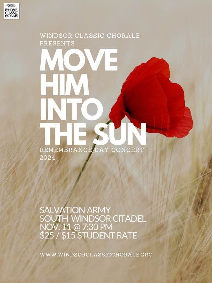 Move Him Into the Sun Remembrance Concert