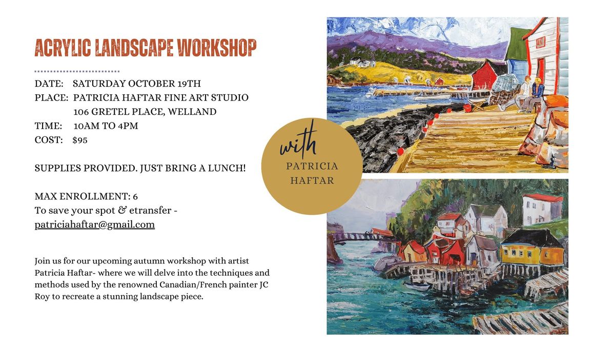 Acrylic Landscape Workshop