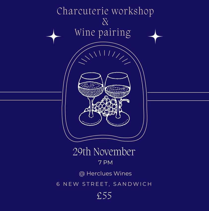 Charcuterie Workshop & Wine Pairing with Sandwich Grazing and Hercules Wines