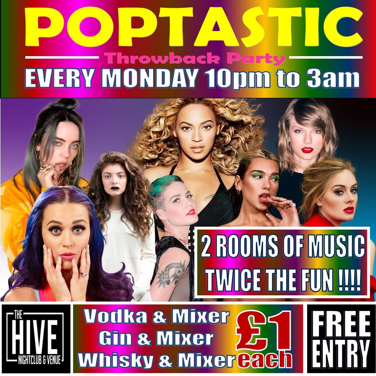 POPTASTIC MONDAYS