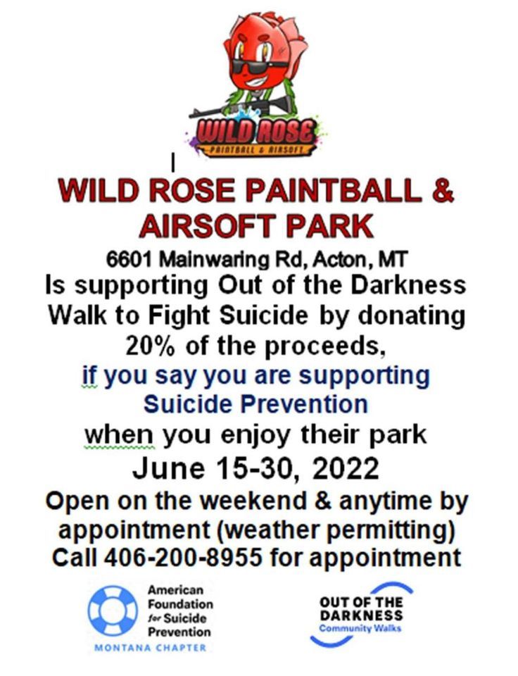 Billings ~ Wild Rose Paintball and Airsoft Park