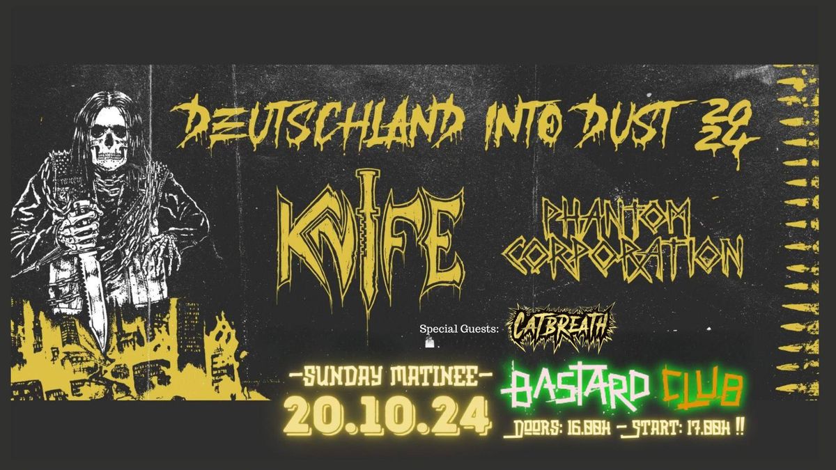 -KNIFE- & PHANTOM CORPORATION & CATBREATH  \/\/ -Sunday Matinee- \/\/ Osnabr\u00fcck