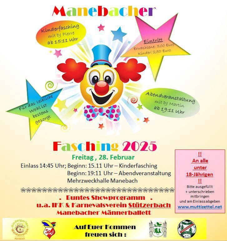 Fasching in Manebach 