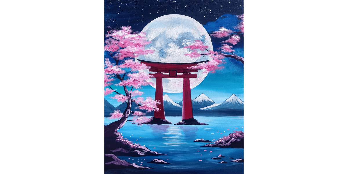 Serene Moonlight - Paint and Sip in Sacramento | Classpop!\u2122