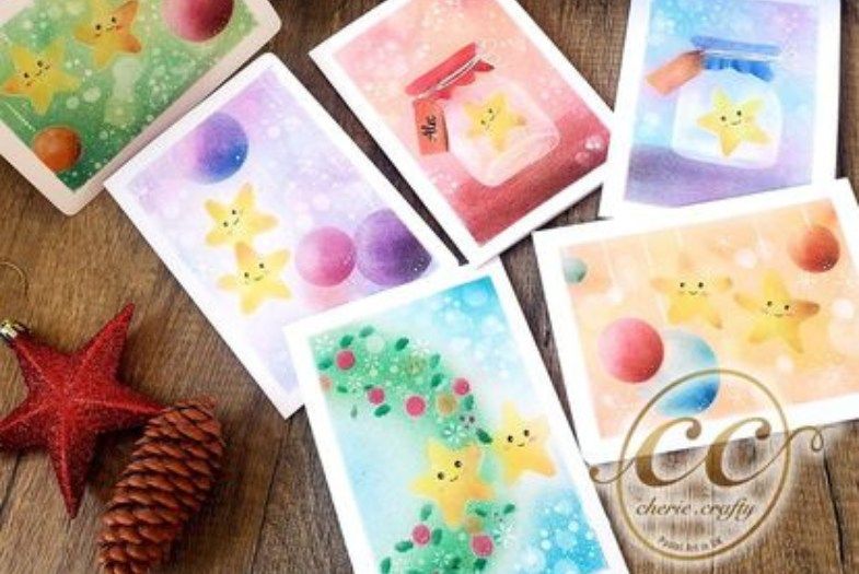 Pastel Nagomi Art \u2013 Christmas Cards