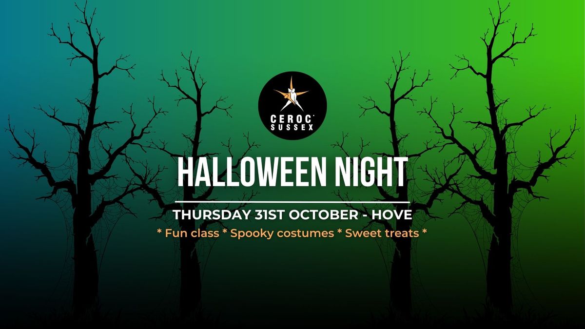 Ceroc Hove - Halloween Class Night - Back to Thursdays!