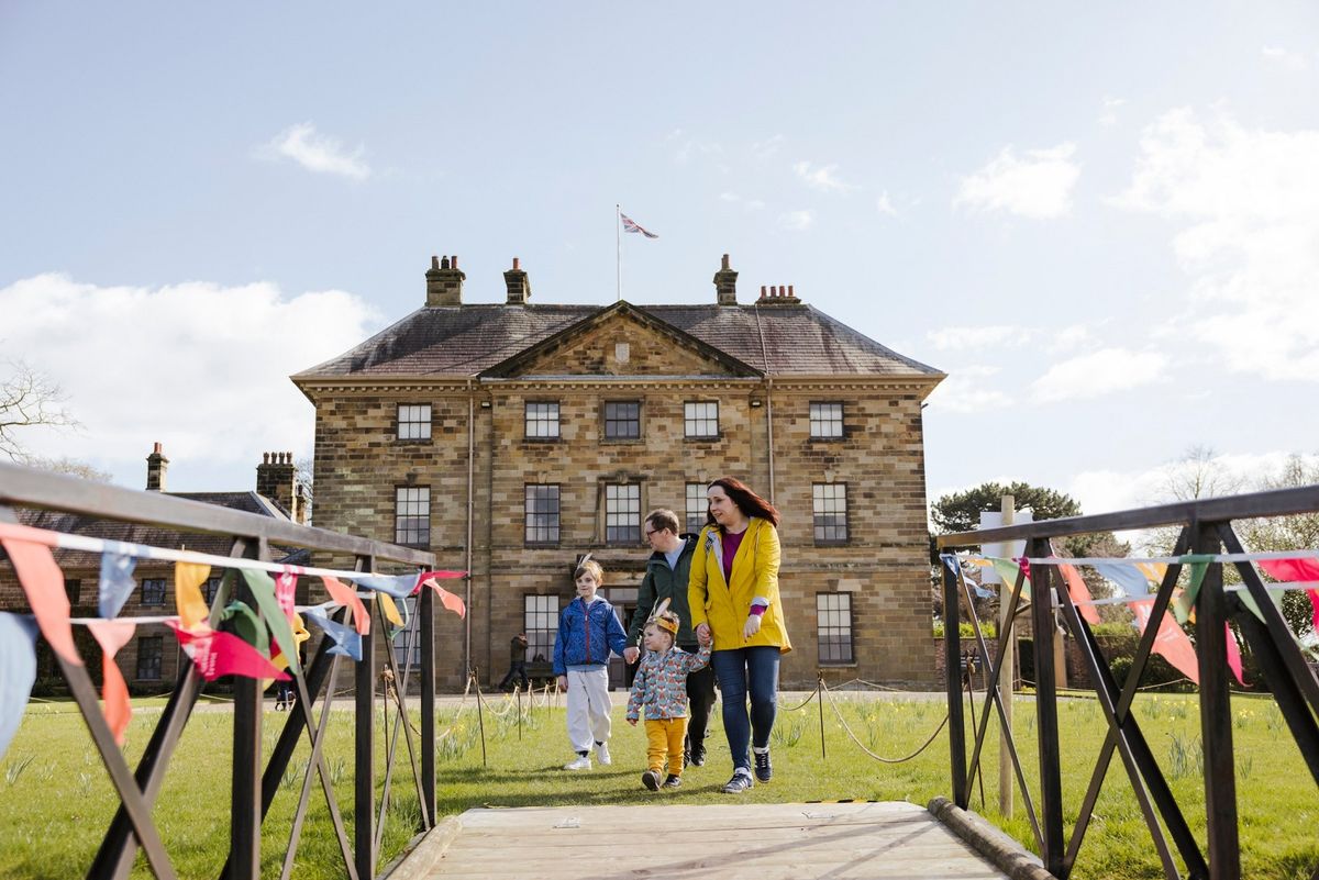 Easter egg hunt at Ormesby Hall