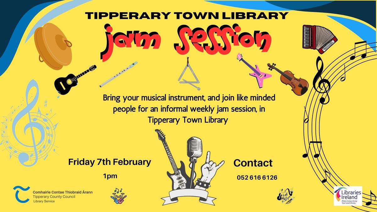 Tipperary Town Library Jam Session 