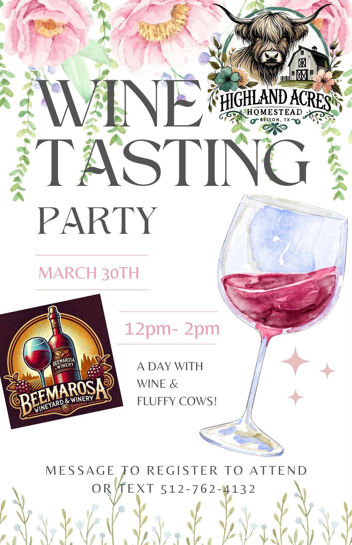 Wine Tasting With BeeMaRosa Winery