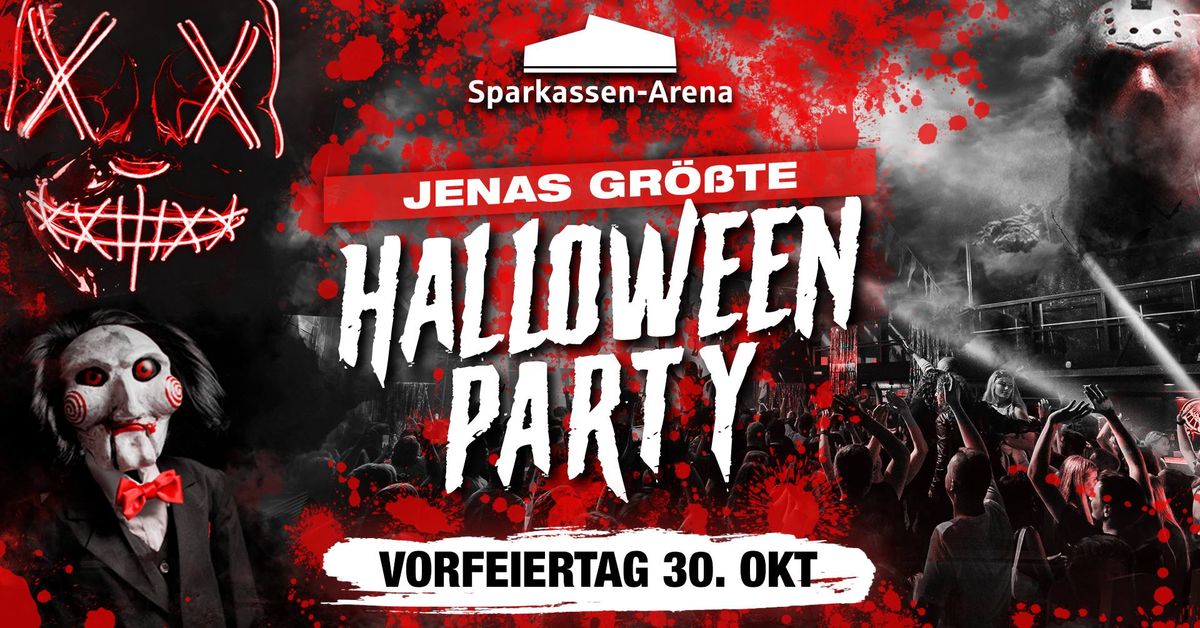 JENAS GR\u00d6SSTE HALLOWEEN PARTY | Sparkassen Arena Jena | 30.10