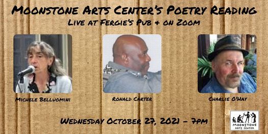 Moonstone Arts Center\u2019s Poetry Reading LIVE & on Zoom!